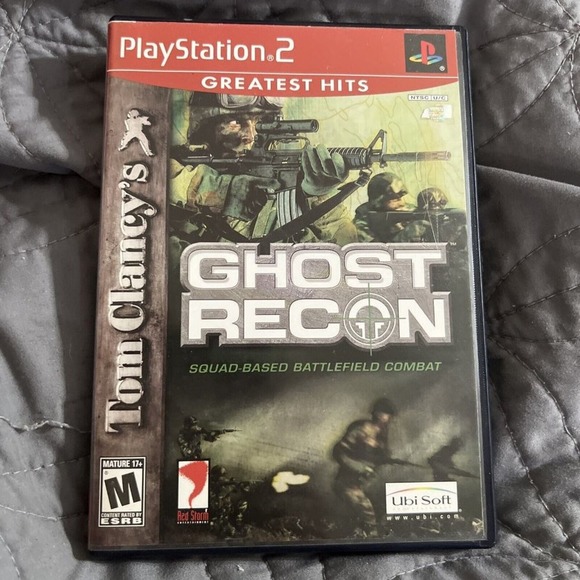 Tom‎ Clancy's Ghost Recon (Sony PlayStation 2, 2002) - Picture 1 of 3